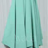 Rounded Haya Cape Medina Silk