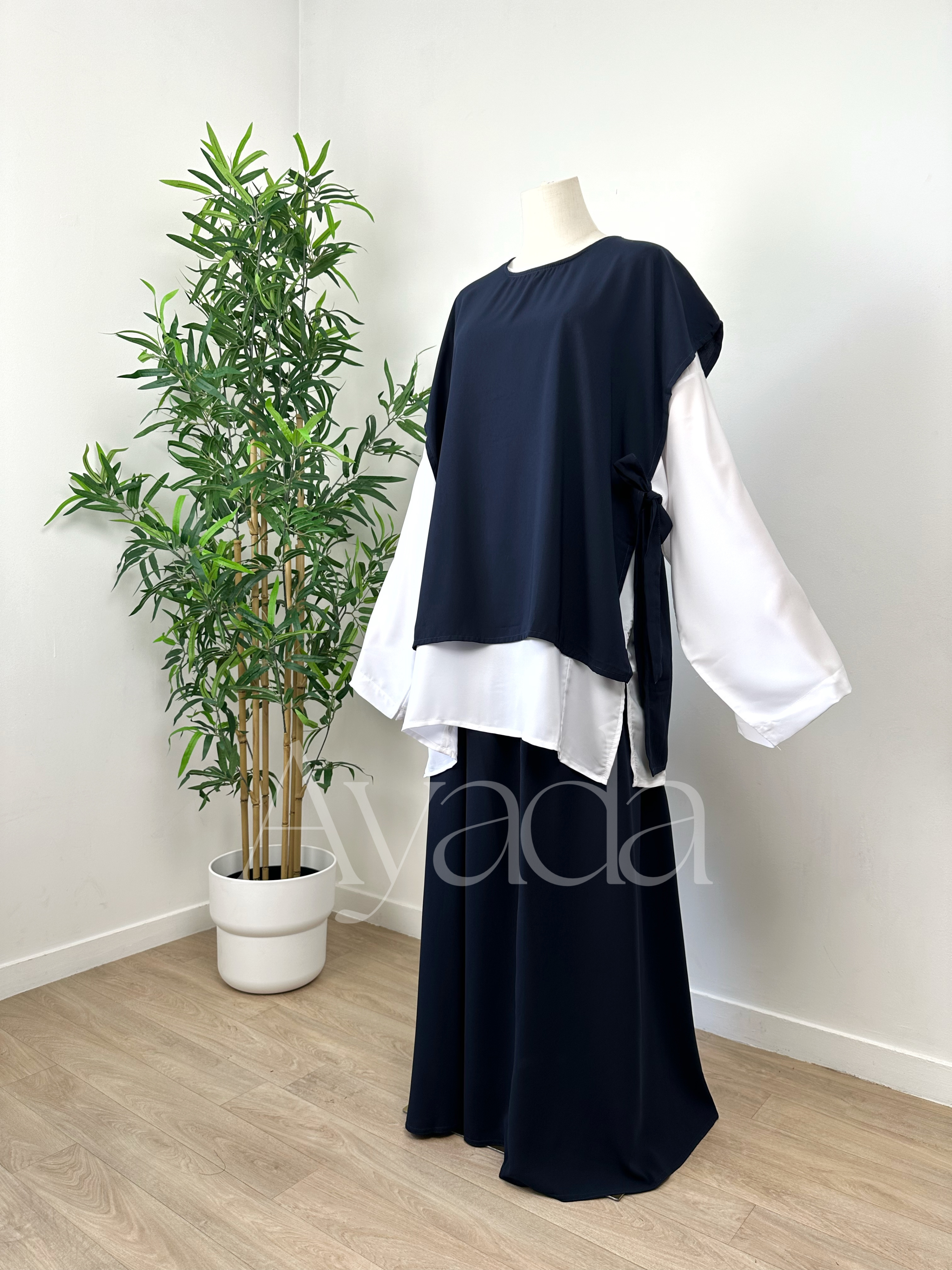 Polina set (Apron + skirt)