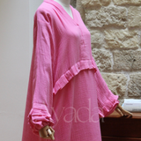 Abaya Ayam Cotton Gauze