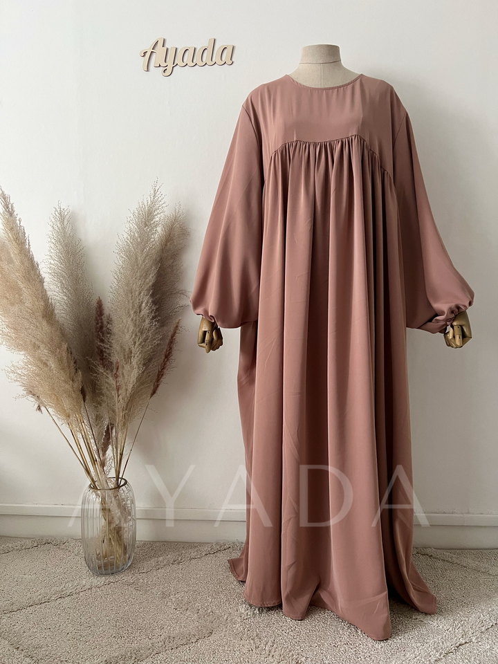 Abaya Manche Ballon