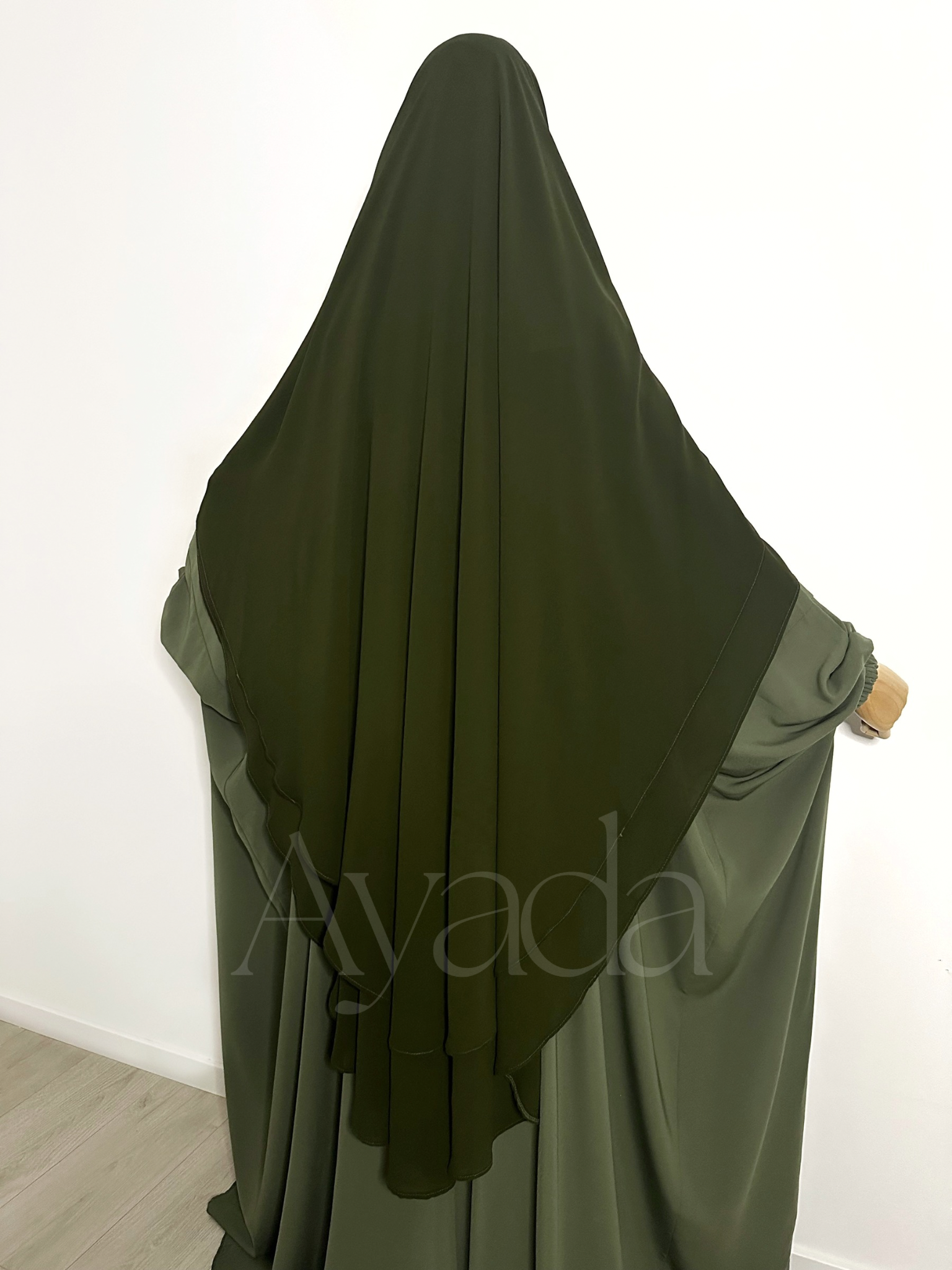Khimar 2 rounded veils Muslin