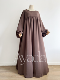 Abaya Manche Ballon