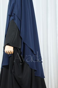 Khimar Butterfly arrondi