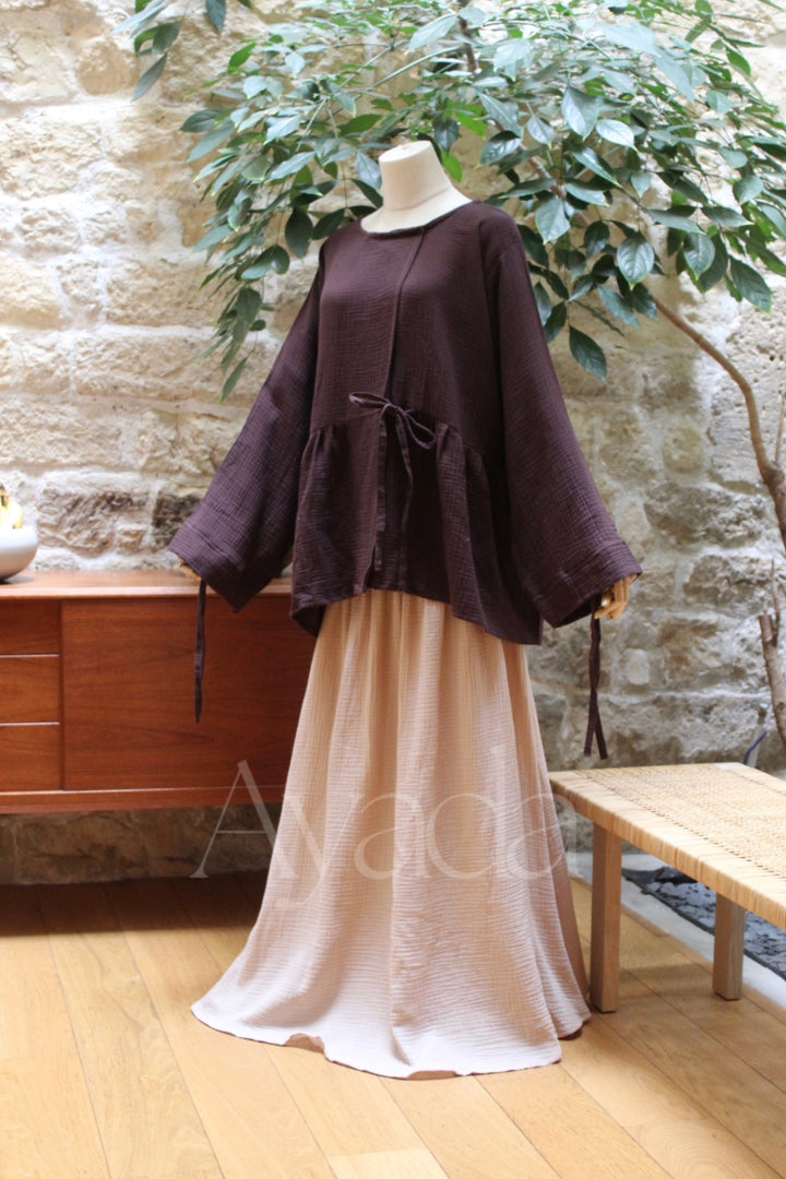 Jupe Hana Gaze de Coton