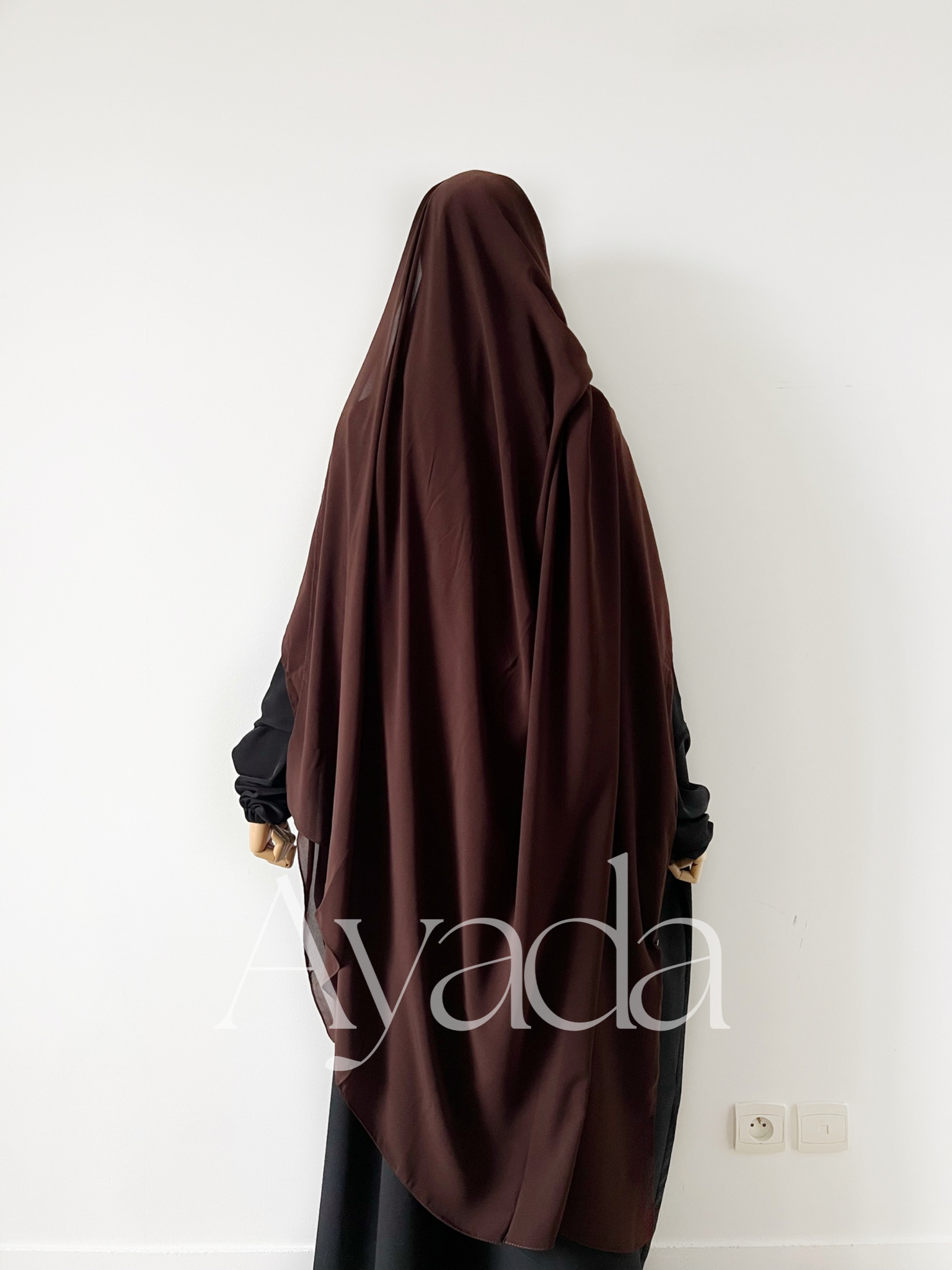 Maxi Hijab XXL à nouer Mousseline Royale