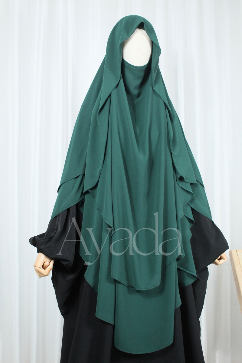 Khimar Butterfly arrondi