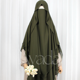 Khimar Butterfly arrondi