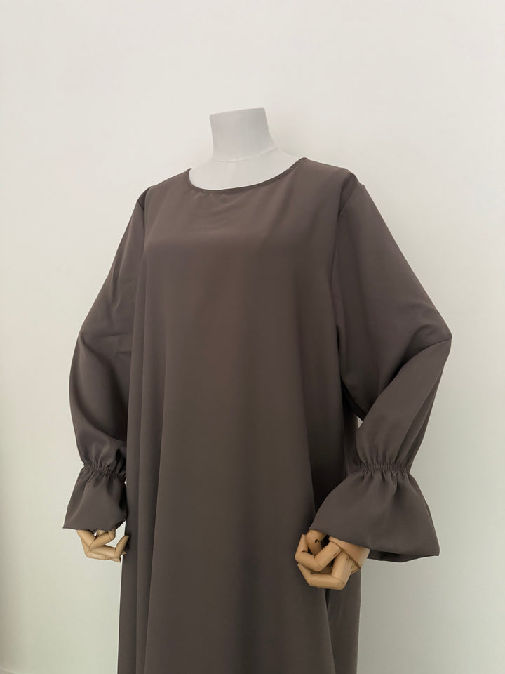 Abaya Manche Tulipe