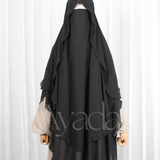 Khimar Butterfly arrondi