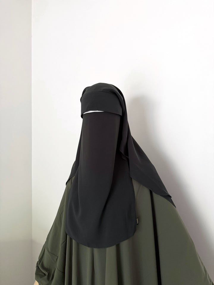 Niqab/Sitar Malaysia Pull Down Court Lycra