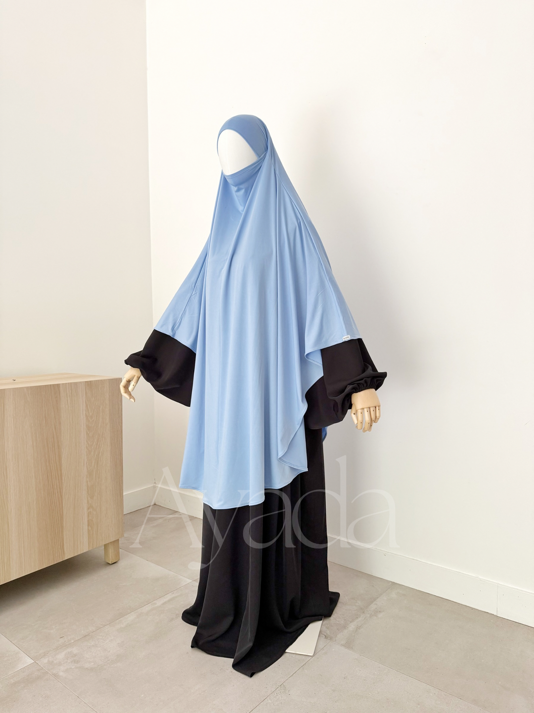 Maxi Khimar Jersey Premium Long Arrondi