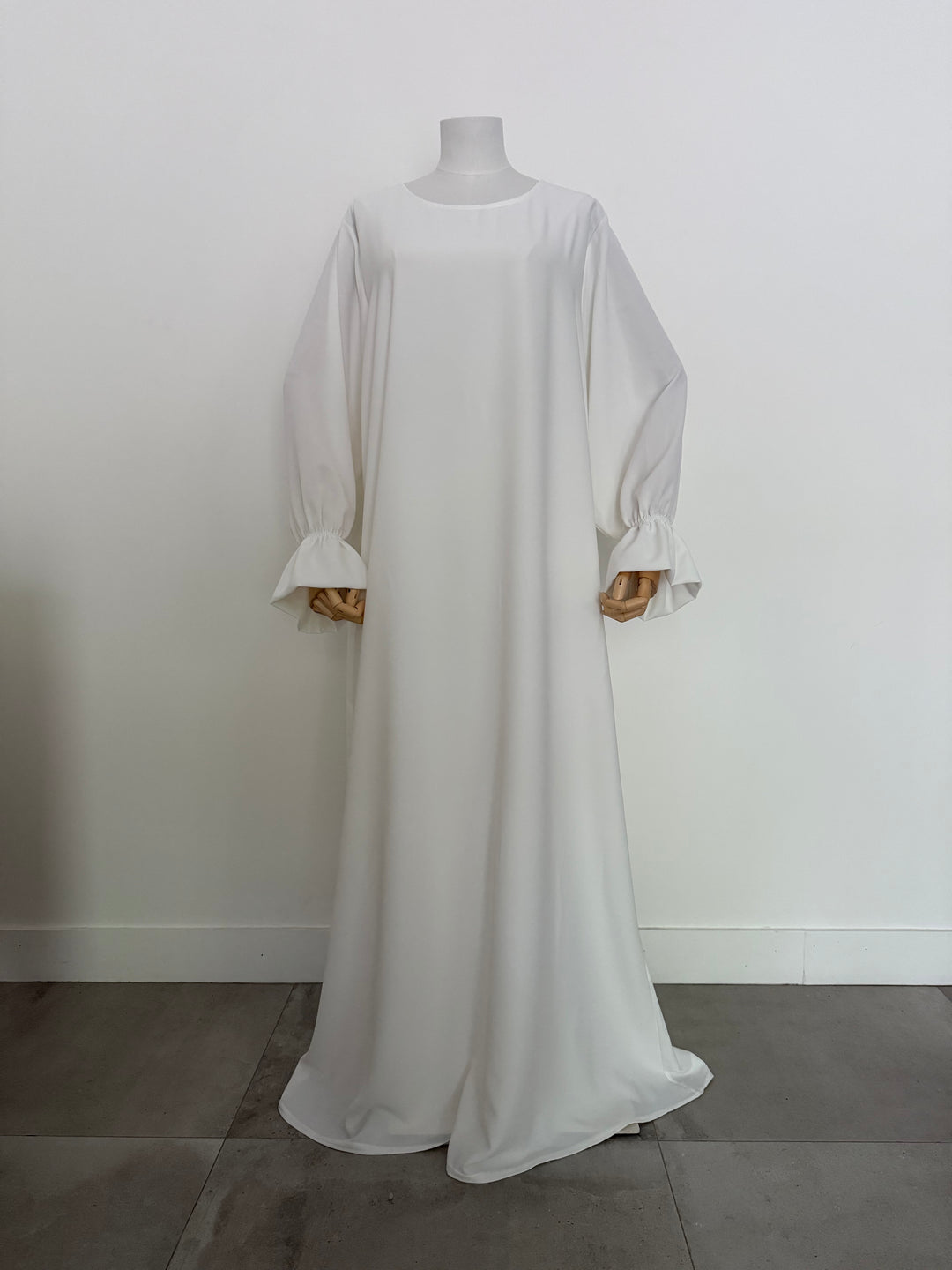 Abaya Manche Tulipe