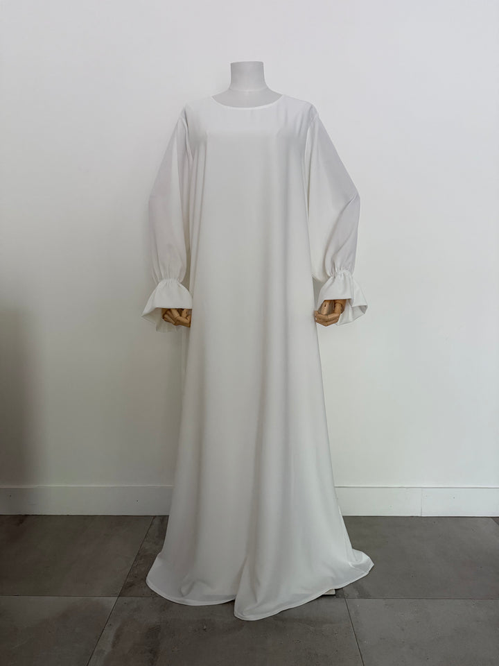 Abaya Manche Tulipe