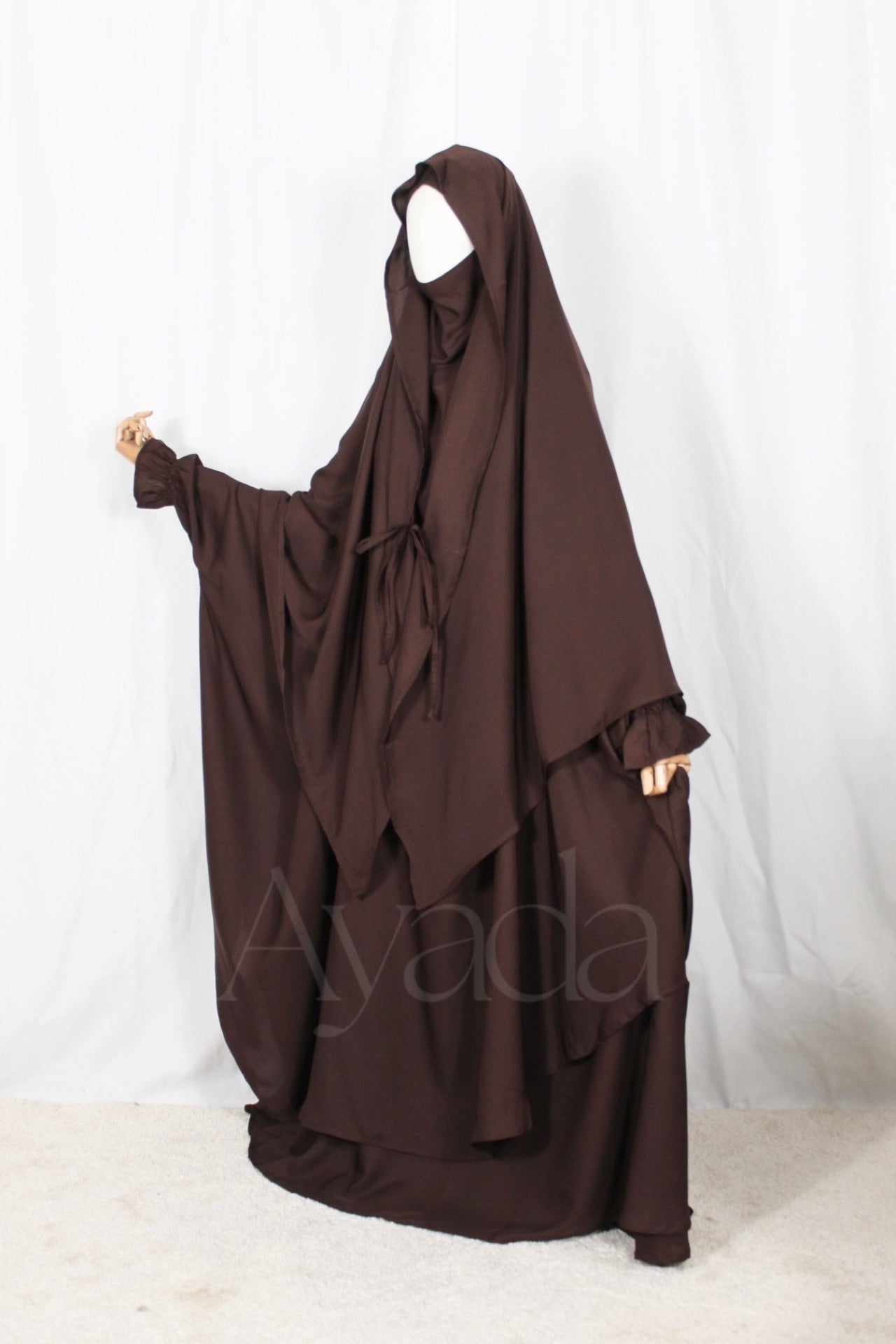 Jilbeb Awra Nidha 3 pieces (Cape + Top + Skirt)