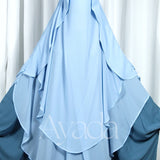 Khimar Butterfly arrondi