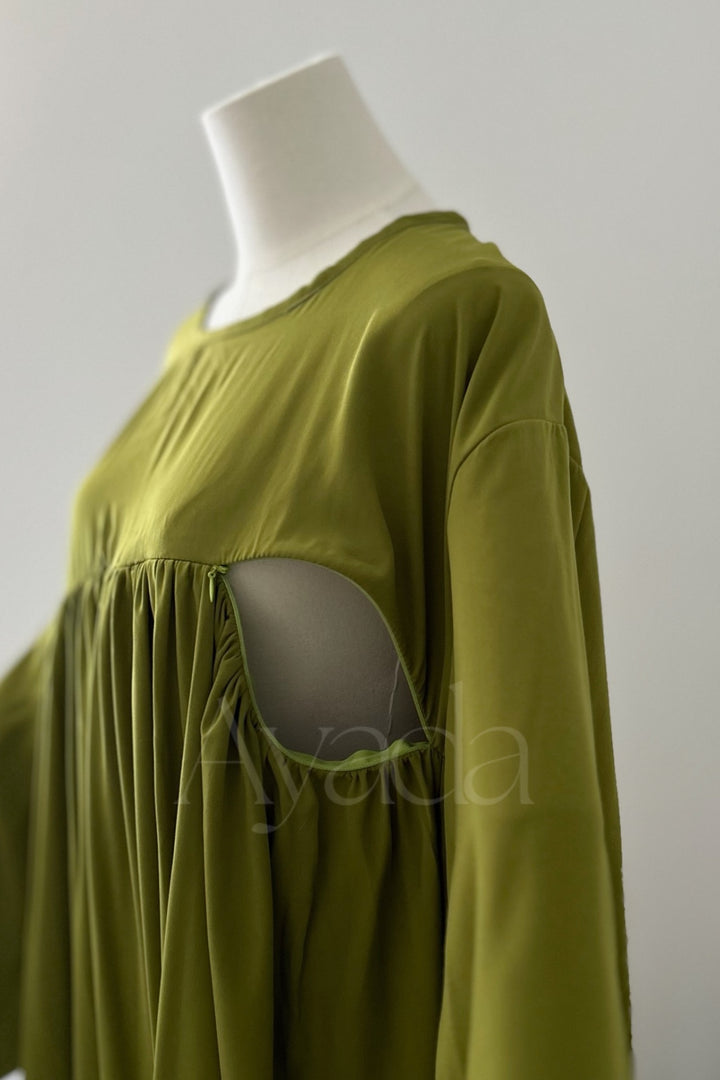 Abaya Manche Ballon