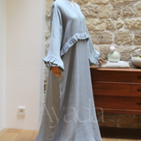 Abaya Ayam Cotton Gauze