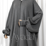 Coat Integrated mittens