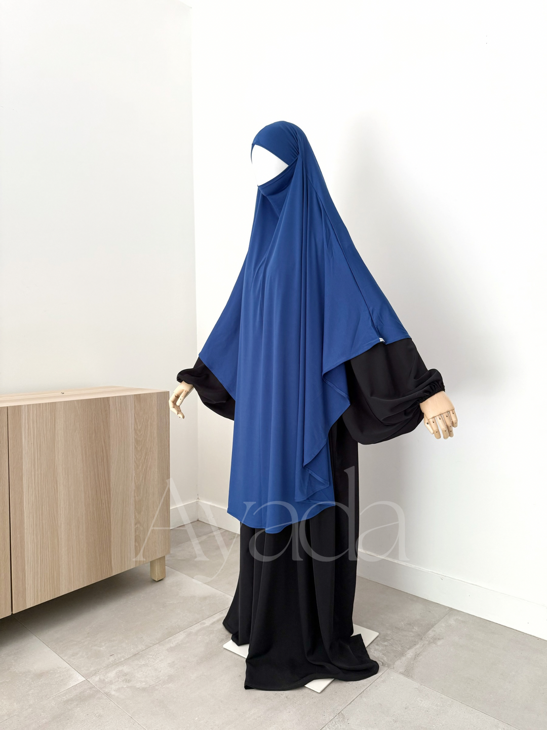 Maxi Khimar Jersey Premium Long Arrondi