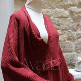 Abaya Ayam Cotton Gauze