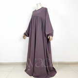 Abaya Manche Ballon