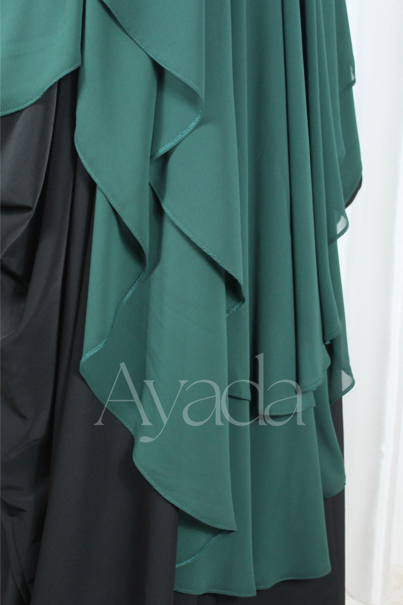 Khimar Butterfly arrondi