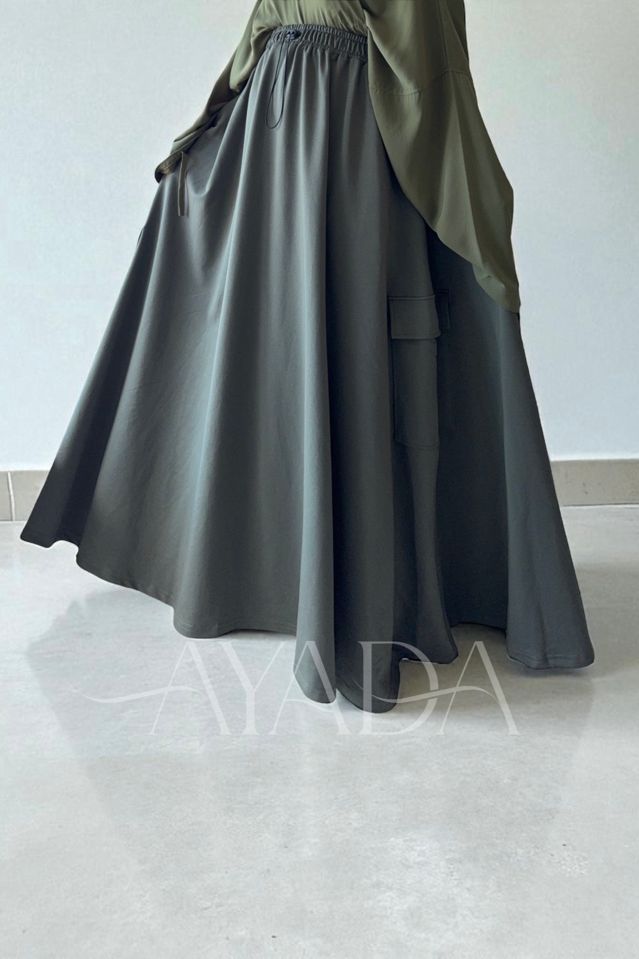 Fleece Cargo Skirt