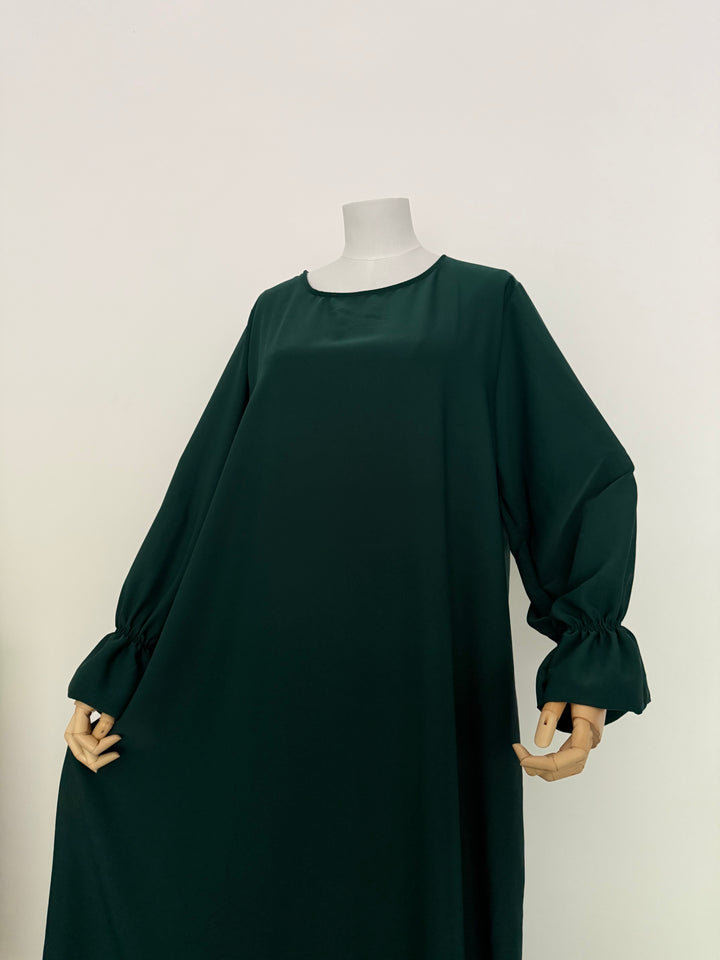 Abaya Manche Tulipe