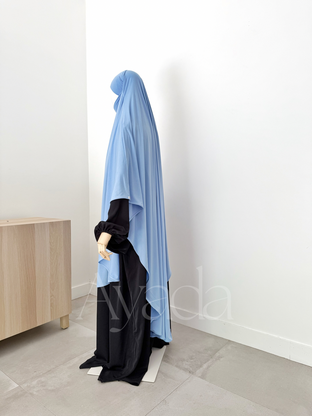 Maxi Khimar Jersey Premium Long Arrondi