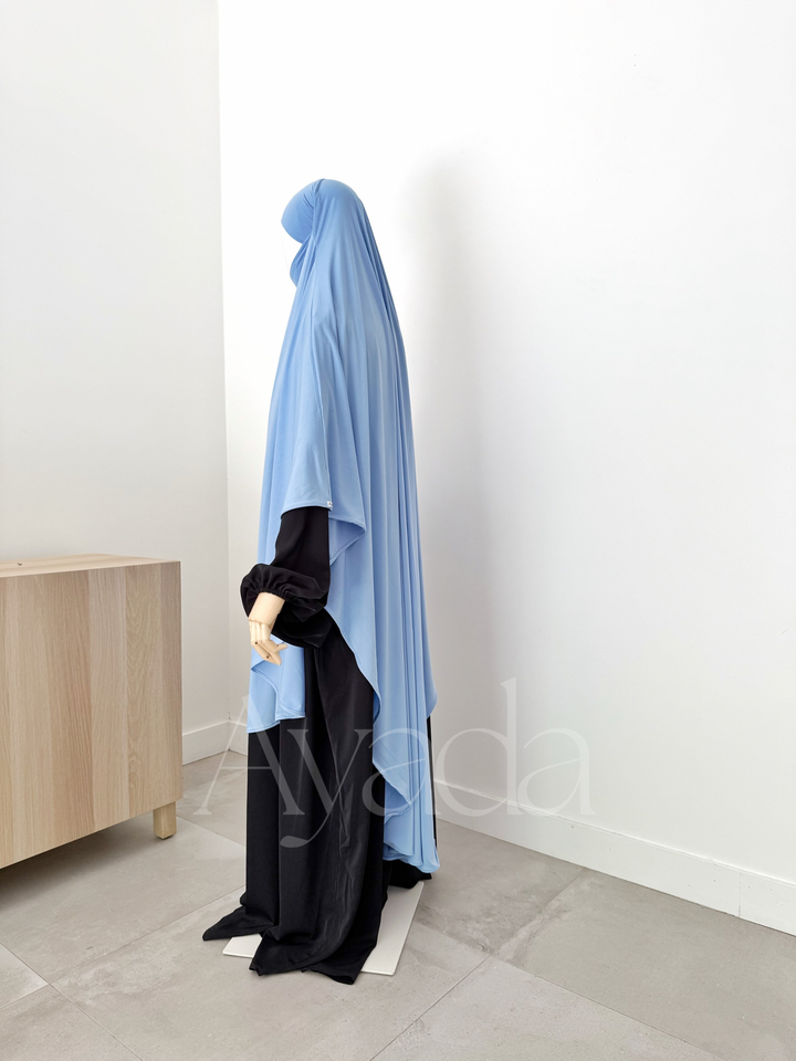 Maxi Khimar Jersey Premium Long Arrondi