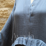 Abaya Ayam Cotton Gauze