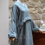 Abaya Ayam Cotton Gauze