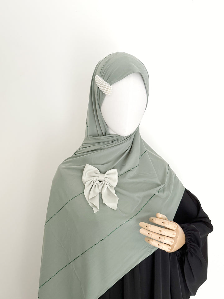 Hijab Jersey Premium Luxe Strass
