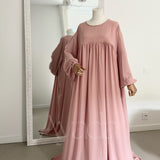 Abaya Manche Ballon