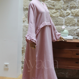 Abaya Ayam Cotton Gauze