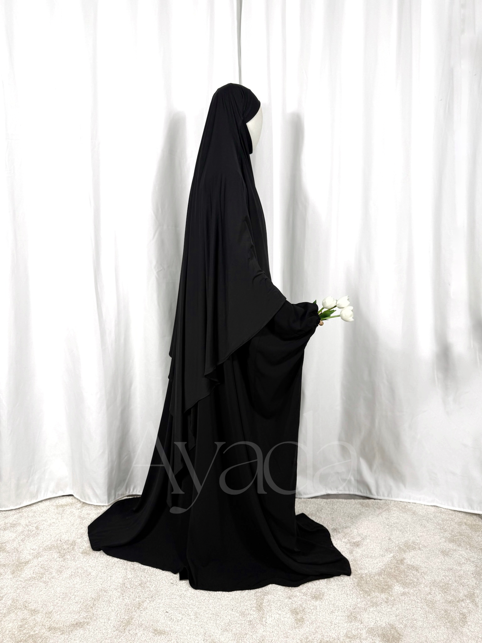 Maxi Khimar Jersey Premium Long Pointed