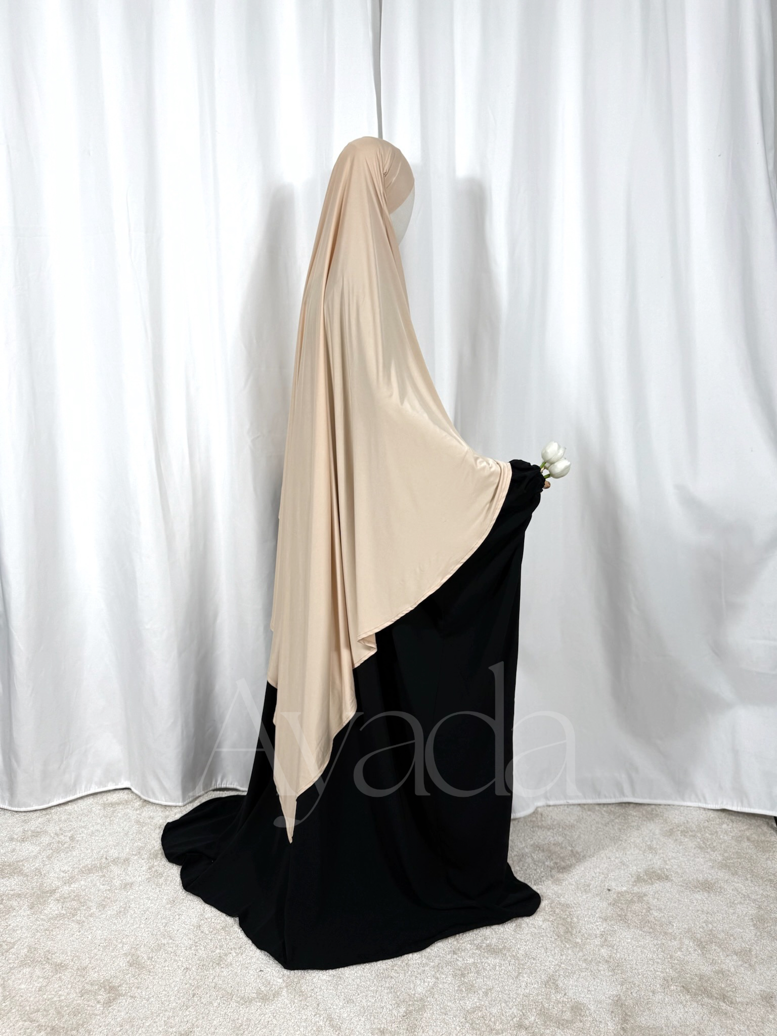 Maxi Khimar Jersey Premium Long Pointed