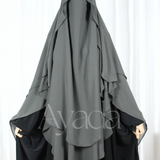 Khimar Butterfly arrondi