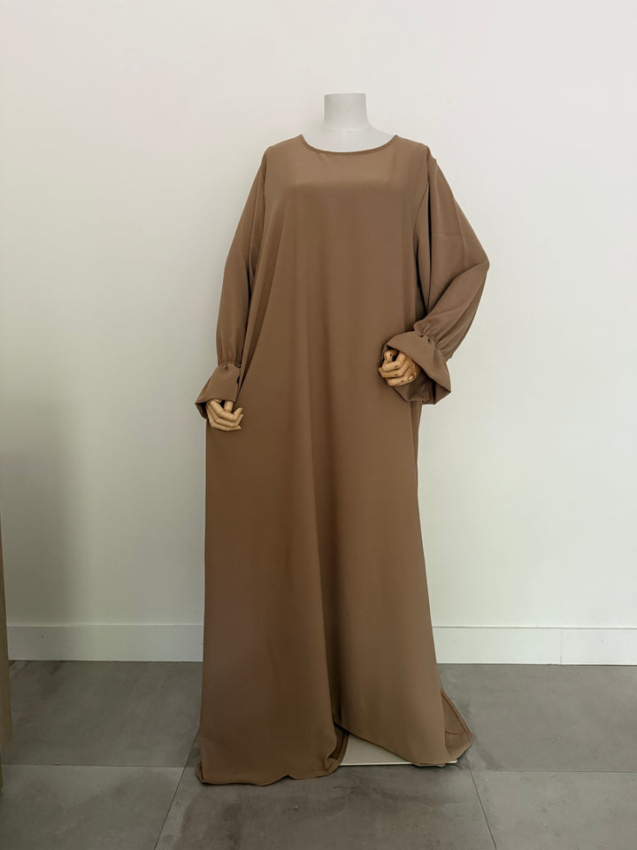 Abaya Manche Tulipe