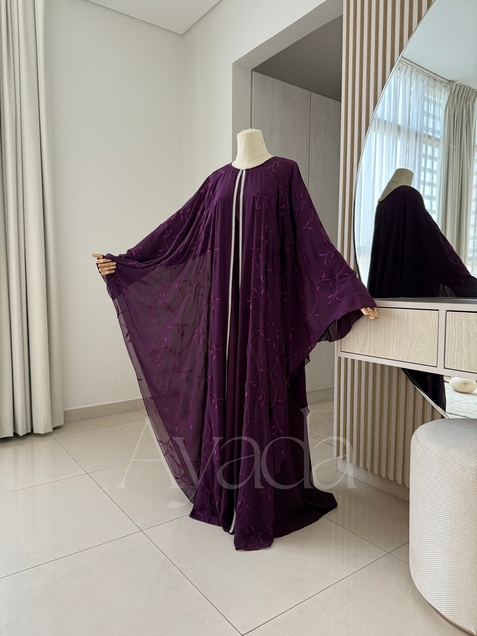 Abaya Rawhaa + Free Hijab