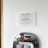 Mirror 20x14 white