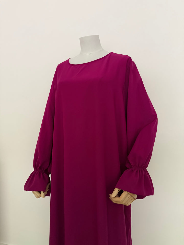 Abaya Manche Tulipe