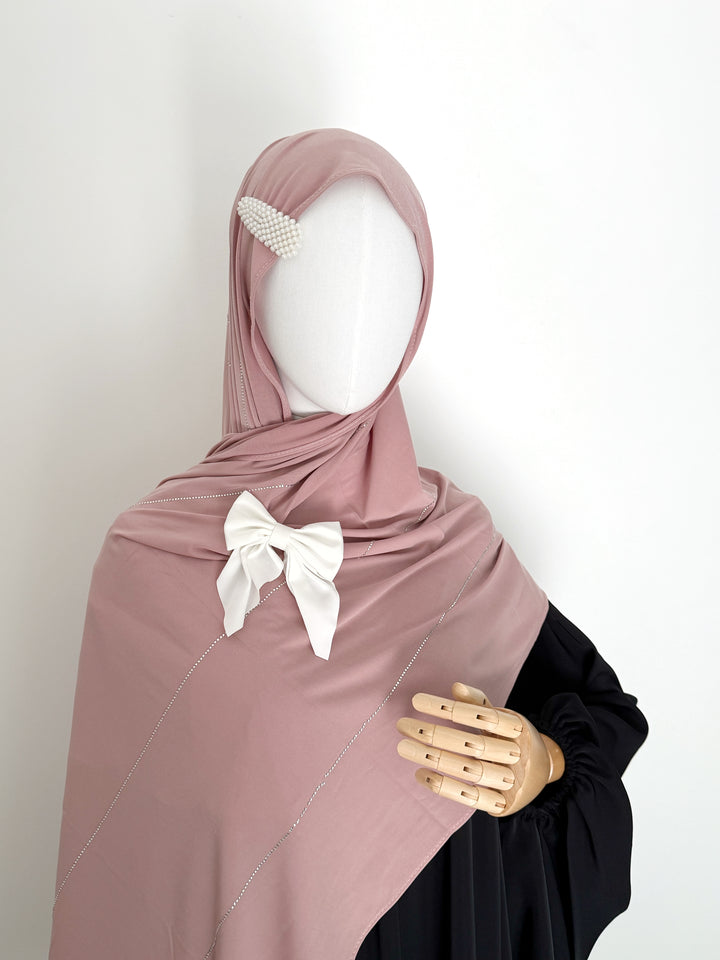 Hijab Jersey Premium Luxe Strass
