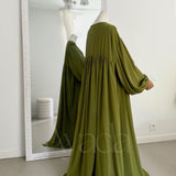 Abaya mit Ballonärmeln