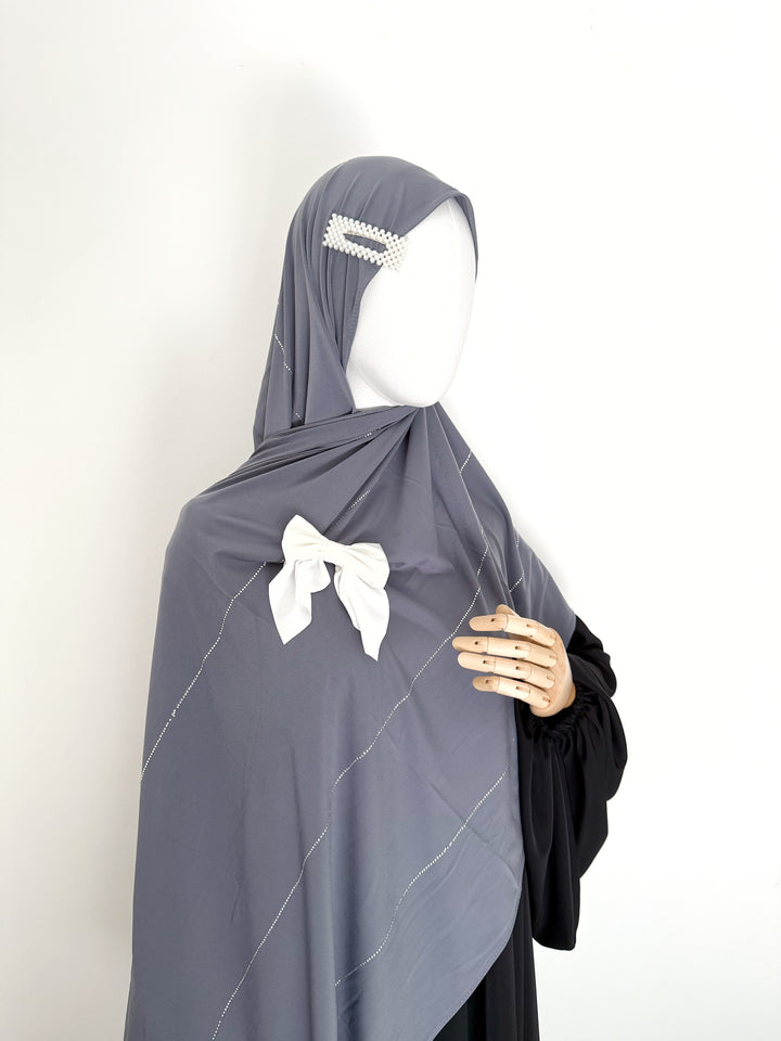 Hijab Jersey Premium Luxe Strass