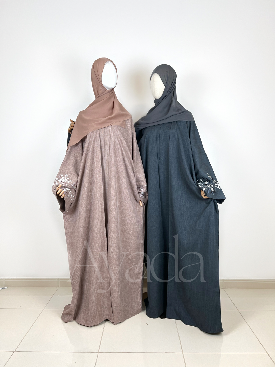 Abaya Warda Pink