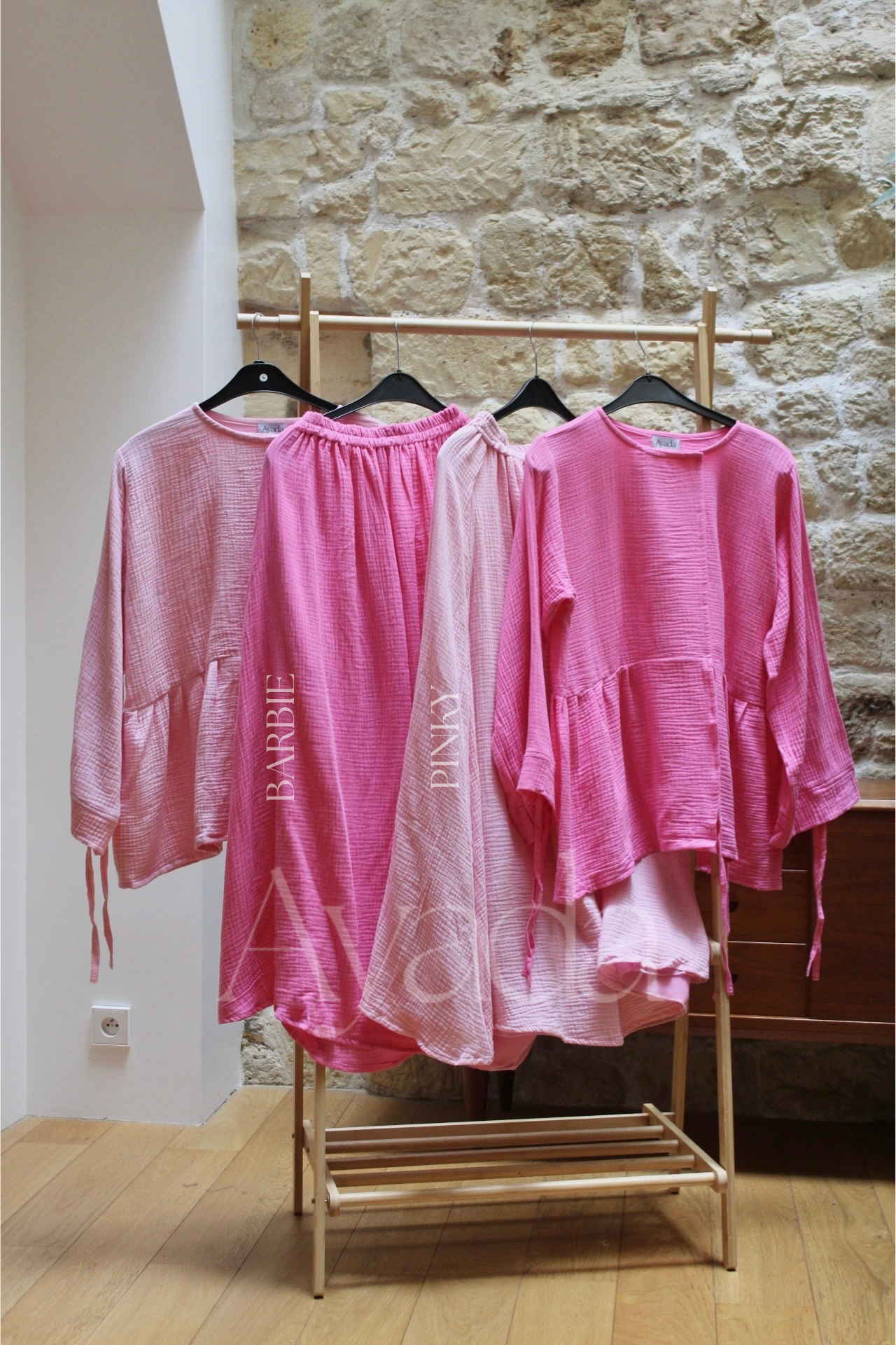 Hana Cotton Gauze Skirt