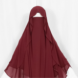 Khimar Butterfly arrondi