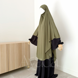 Maxi Khimar Jersey Premium Long Rounded