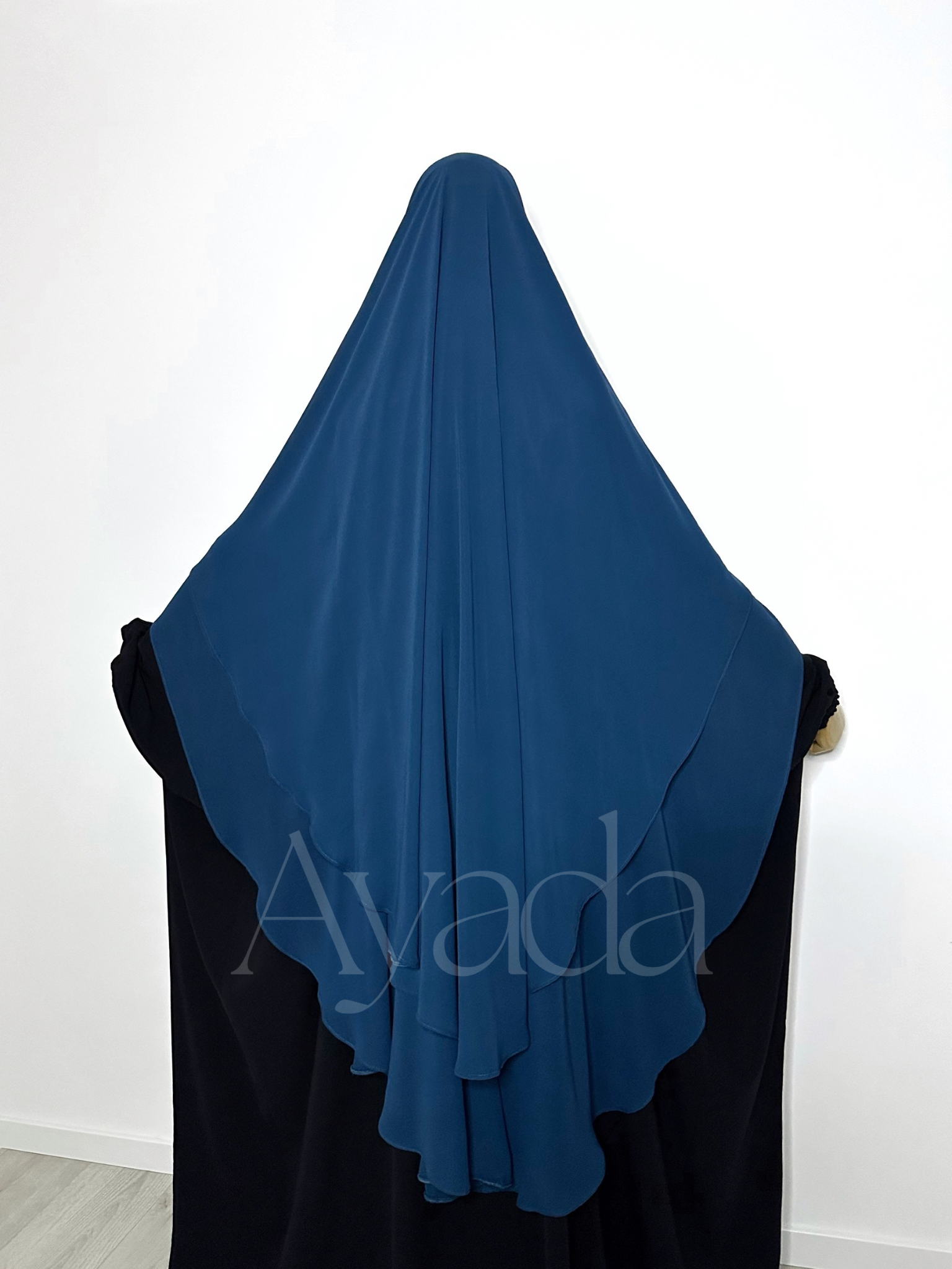 Khimar 2 rounded veils Muslin